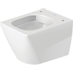 Duravit Viu wandcloset spoelrandloos compact diepspoel 37x48cm met verdekte bevestiging wit SW297127