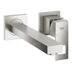 GROHE Eurocube afbouwdeel v. inbouw wandkraan m-size met uitloop 23cm supersteel SW444355