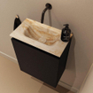 MONDIAZ TURE-DLUX 40cm toiletmeubel Urban. EDEN wastafel Frappe positie midden. Zonder kraangat. SW1102610