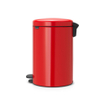 Brabantia NewIcon Pedaalemmer - 20 liter - kunststof binnenemmer - passion red SW1117462