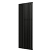 Plieger Cavallino Retto designradiator verticaal enkel middenaansluiting 1800x602mm 1205W antraciet metallic 7252991