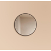 Saniclass Retro Line 2.0 Spiegel - rond - 80cm - frame - mat zwart SW643425