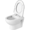 Duravit DuraStyle Basic wandclosetset diepspoel spoelrandloos 36.5x48cm met softclose closetzitting wit SW472391