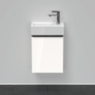 Duravit D-Neo wastafelonderkast 36.4x44x22.2cm Rechtsdraaiend 1 deur wit Hoogglans SW640623