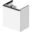 Duravit D-Neo wastafelonderkast 41x44x27.4cm Linksdraaiend 1 deur wit Mat SW641041