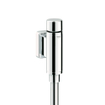 GROHE Rondo urinoirspoeler 1/2 met stopkraan, spoelpijp en verbinder chroom 0729220