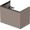 Duravit D-Neo wastafelonderkast 61x44x37.2cm 1 lade Basalt Mat SW641149