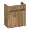 Saniclass Nexxt fonteinonderkast 40x45x22cm met 1 linksdraaiende deur met greep MFC Old Castle SW522698