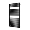 Plieger Lugo designradiator horizontaal 1182x600mm 748W zwart 7253270