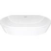 Duravit D-Neo opzetwastafel 60x40x12.5cm zonder kraangat keramiek Wit OUTLET STORE19852