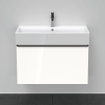 Duravit D-Neo wastafelonderkast 78.4x44x44.2cm 1 lade wit Hoogglans SW640748