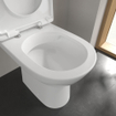 Villeroy & Boch O.novo Compact duoblokpot diepspoel DirectFlush 36x61cm ceramic+ zonder reservoir wit SW68866