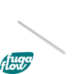 FugaFlow Efficiente Acces bolstrip/lekstrip/waterkering - universeel - 200cm inkortbaar - voor 8mm glas - transparant - SW1125855