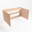 Mondiaz FOWY fonteinonderkast - 100x22x50cm - 2 deuren - push to open - softclose - Rosee SW1016903