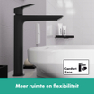 Hansgrohe Logis wastafelkraan 240 fine z/afvoer matzwart SW918280