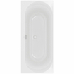 Villeroy & boch Loop duobad - 170x75cm - rechthoek/binnenbad ovaal - acryl Stone White mat SW693629