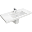 Villeroy & Boch Subway 2.0 meubelwastafel 100x47cm 1 kraangat met overloop wit 1024058