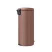 Brabantia NewIcon Pedaalemmer - 30 liter - kunststof binnenemmer - satin taupe SW1117496