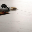 Edimax Astor wand- en vloertegel - 60x60cm - 10mm - Vierkant - gerectificeerd - Marmerlook - Wit mat SW405478