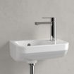 Villeroy & Boch Architectura fontein - 36x26cm - 1 kraangat rechts - met overloop - ceramic+ wit SW68794
