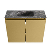 MONDIAZ TURE-DLUX 60cm toiletmeubel Oro. EDEN wastafel Lava positie midden. Zonder kraangat. SW1103924