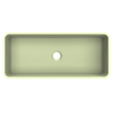 Arcqua Case waskom - rechthoek - 60x26cm - mat pastel groen SW1209089