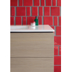 Duravit Me by starck wastafel 123x49cm 1 kraangat met overloop wit SW84172