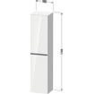 Duravit D-Neo hoge kast 40x36x176cm Rechtsdraaiend Grafiet Mat SW640583