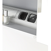 Villeroy & Boch My view spiegelkast 80x75 cm. 2 deuren en led verlichting 1024980
