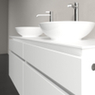 Villeroy & Boch Legato onderkast met 4 laden voor 2 opzetwaskommen 140x50x55cm matwit 0124798