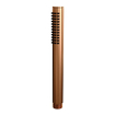 Brauer Copper Edition Staande Badkraan - handdouche staaf 1 stand -2 gladde knoppen - PVD - geborsteld koper SW374503