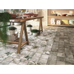 Zyx Amazonia Vloer- en wandtegel met decor 14x14cm 9mm gerectificeerd R9 porcellanato Grey SW795693