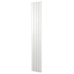 Plieger Cavallino Retto designradiator verticaal enkel middenaansluiting 1800x298mm 614W wit 7252958