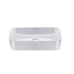 Duravit Cape Cod waskom rechthoekig zonder kraangat zonder overloop 55x40cm mat wit SW297001