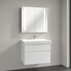 Villeroy & Boch My view spiegelkast 80x75 cm. 2 deuren en led verlichting 1024980