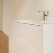 Villeroy & Boch Finion wastafelonderbouwkast met 2 ladenen 79.6x59.1x49.8cm v. meubelwast. 4164 80/81/84 glossy wit SW106675