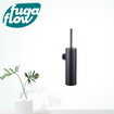 FugaFlow Efficiente Acces - gesloten model - wand - rond - mat zwart - SW1197965