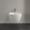 Villeroy & Boch Subway 3.0 wandbidet m. kraangat m. overloop 37.5x56x27cm ceramic+ wit alpin SW702072