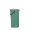 Brabantia Sort & Go Afvalemmer - 40 liter - hengsel - fir green SW1117375