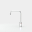 Quooker NL Nordic square kokendwaterkraan opbouw uitloop draaibaar met Combi reservoir Chroom SW299649