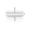 Duravit D-Neo wastafel 55x44x16.5cm 1 kraangat rechthoek Keramiek Wit SW640428