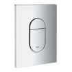 GROHE Arena Cosmopolitan wc bedieningsplaat verticaal chroom 0729240