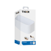 Tiger 2 Store Wandrekje/Douchemandje 25cm Wit SW544568
