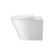 Duravit D-Neo staand toilet 37x58x40cm Wit Hoogglans SW640436