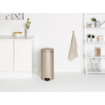 Brabantia NewIcon Pedaalemmer - 30 liter - kunststof binnenemmer - metallic gold SW1117486