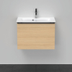 Duravit D-Neo wastafelonderkast 61x44x37.2cm 1 lade Natuur eiken Mat SW640785