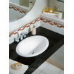 Villeroy en Boch Loop en Friends inbouwwastafel 57x40.5cm met overloop zonder kraangat ceramic+ wit 0109039