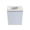 MONDIAZ TURE-DLUX 40cm toiletmeubel Clay. EDEN wastafel Ostra positie links. Zonder kraangat. SW1104777