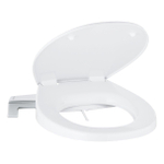 GROHE Bau ceramic douche-wc zitting - met deksel - wit SW484570