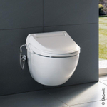 Geberit Aquaclean 4000 Douchewc Wand Spoelrandloos Glans wit GA33294